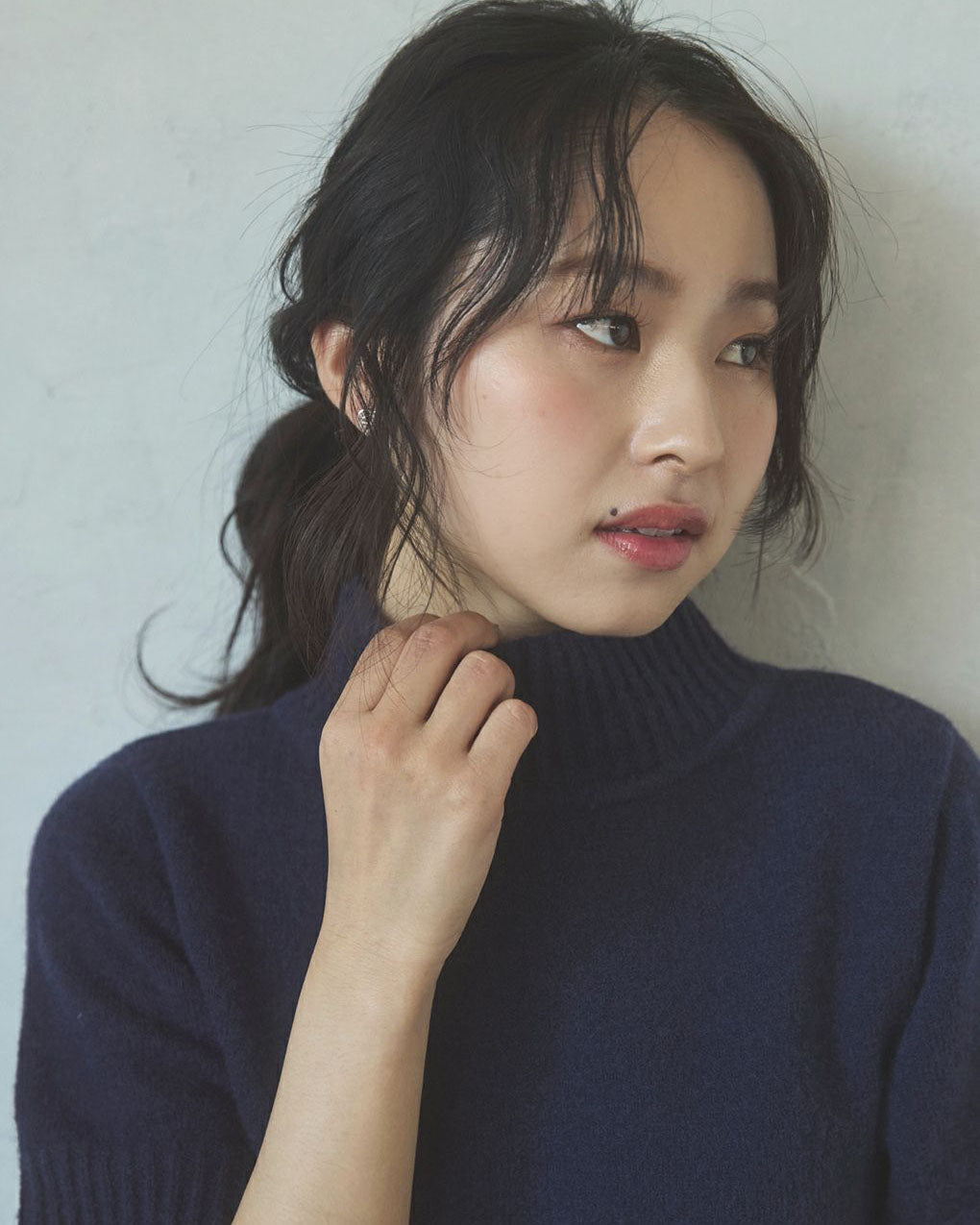 Short sleeves knit dress
