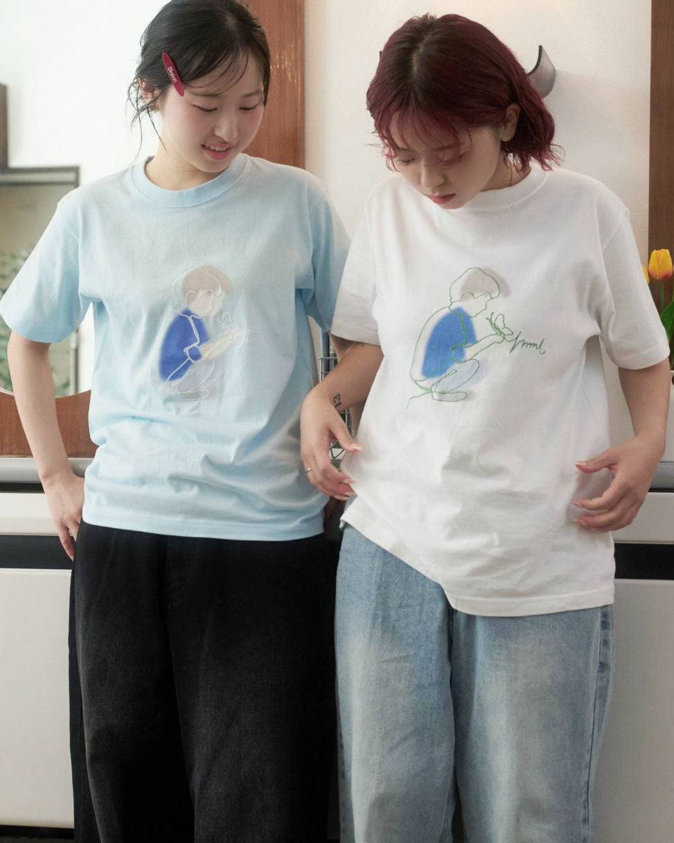 ちいさな探しものTシャツ