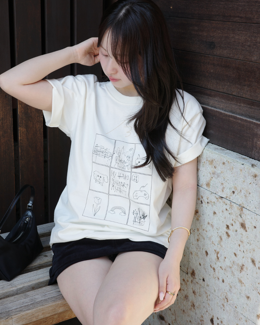 暮らしのかけらTシャツ