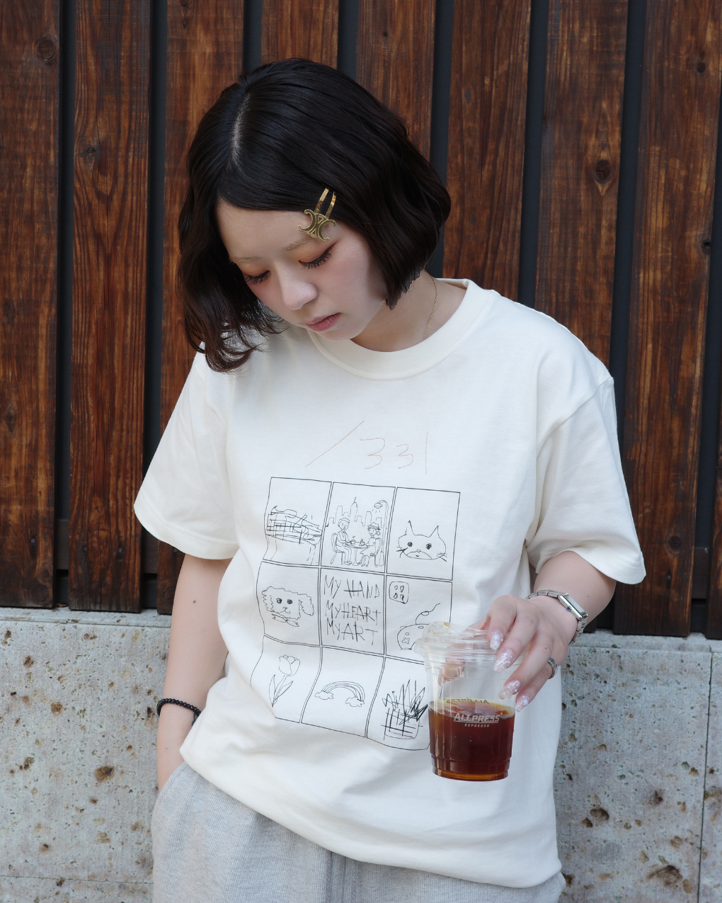 暮らしのかけらTシャツ