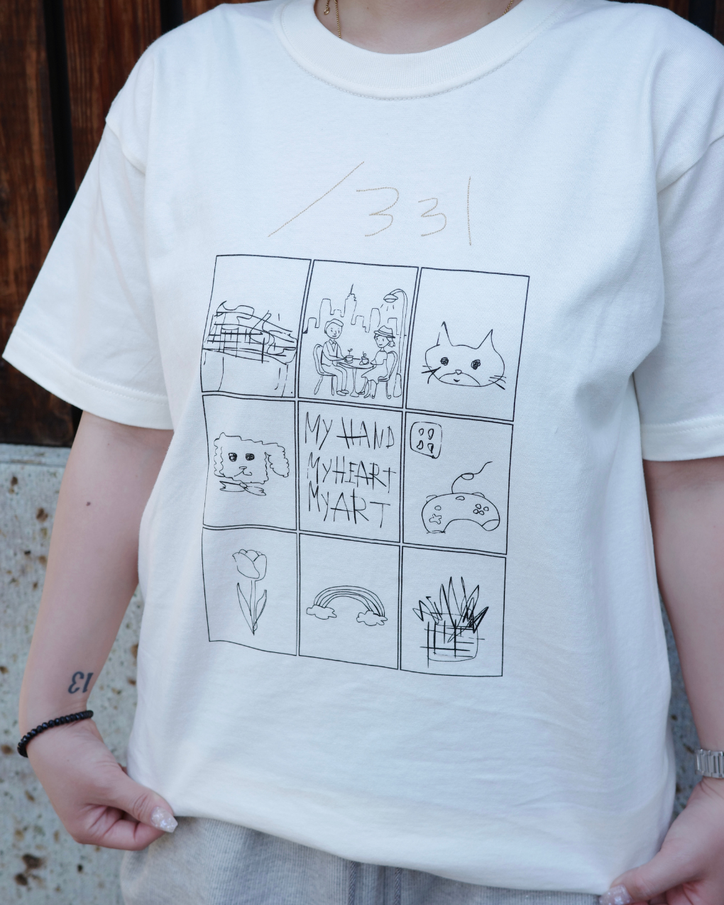 暮らしのかけらTシャツ